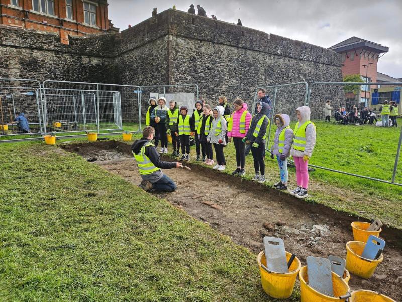 Excavation at Nailors Row, Derry